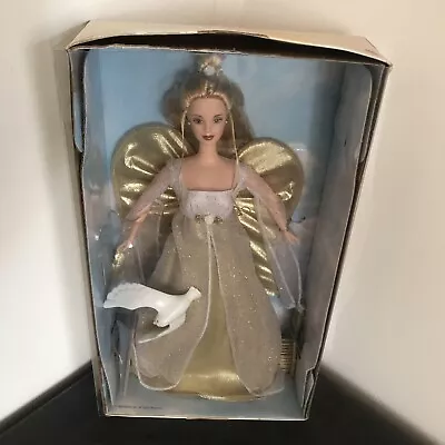 Barbie Doll 1998 Angelic Inspirations Special Edition 24984 Angel Dove Gold Wing • $6.76