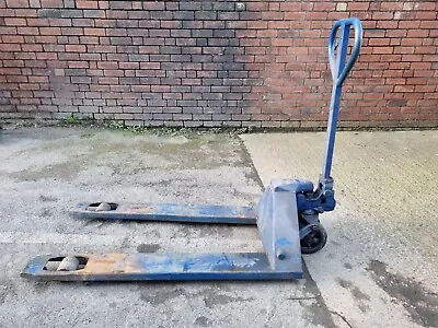 Pallet Truck Heavy Duty Euro Hand Pallet Truck Pump Truck Trolley Jack • £140