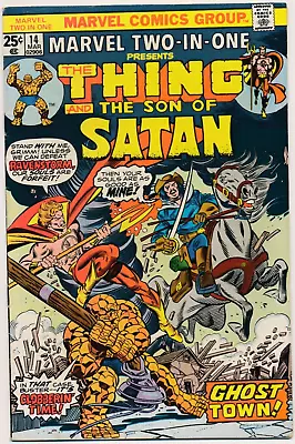 Marvel Two-In-One (Marvel 1974 Series) #14 FN Thing & Son Of Satan • $4.74