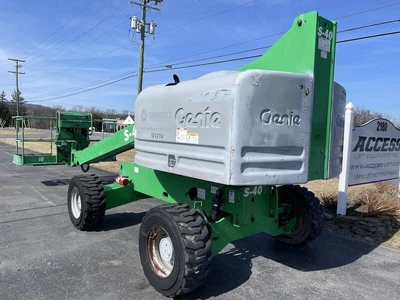 $29900 • Buy 2013 Genie S40 40ft Man Lift, 40' Boom Lift, Straight Stick Boomlift, Manlift