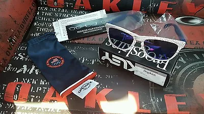 $199.95 • Buy Oakley Team USA Frogskins Olympics White Positive Red Iridium New SOLD OUT RARE 