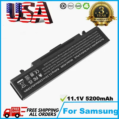 6Cell Battery For Samsung AA-PB9NC6B AA-PB9NS6B R428 R580 R780 R730 RV511 RV520 • $14.95