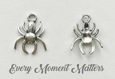 £2.19 • Buy 10 X Tibetan Silver SPIDER HALLOWEEN 18mm Charms Pendants