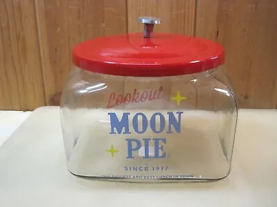 Lookout Moon Pie Advertising General Store Counter Snack Jar • $59