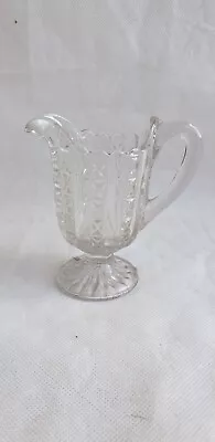Victorian Pressed Glass Custard Jug • £5