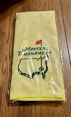 Masters Tournament Golf Towel New • $11.99