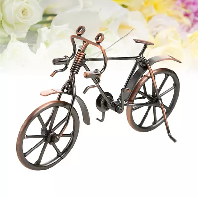 Miniature Finger Bike Metal Desktop Decoration Bookshelves Decor • £12.49