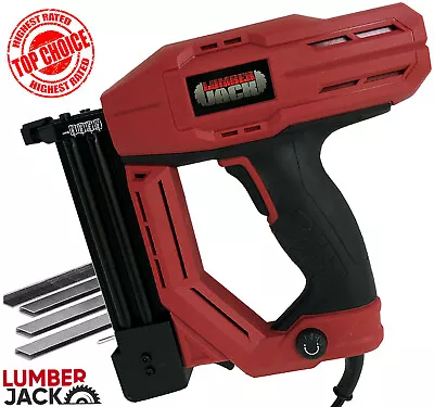 32mm Nail Gun & Stapler Electric Heavy Duty Lumberjack Nailer 240V • £49.99