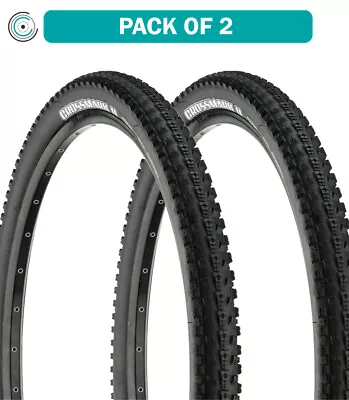 2 Pack Maxxis Crossmark II Tire Clincher Wire Requires Tube Black 26 X 1.95 • $56.92