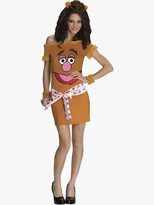 Fozzie The Muppets Adult Womens Halloween Costume NEW • $45.99