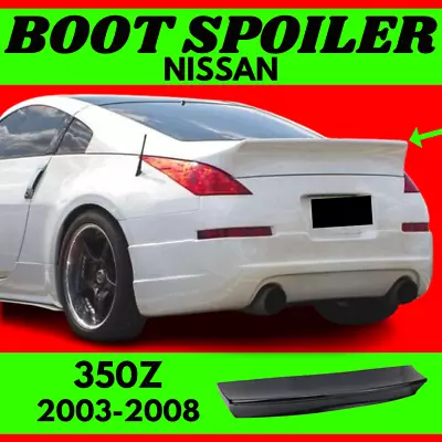 V Style Duckbill Spoiler For Nissan 350z Nismo Touring Tracking Boot Wing 03-08 • $249