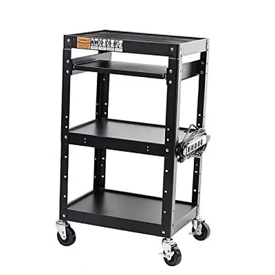  AV Presentation Cart Stand For Video Projector TV Laptop Computers AV Cart • $230.73