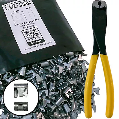 £8.99 • Buy Wire Mesh Clips / Small Cliptool Clips Cage Making Aviaries Fencing CT10 UK Made
