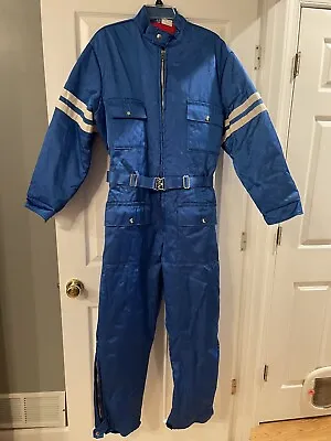 Vintage WALLS BLIZZARD PRUF Snow Ski One Piece Snowsuit MENS LARGE VTG 70s 80s • $49.99