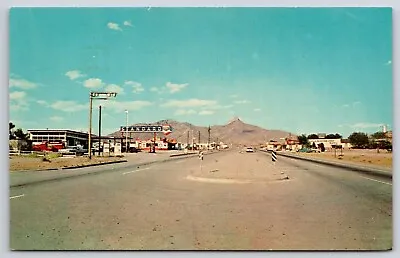 Organ New Mexico Postcard US Highway 70 Town View Standard Gas Station Mountain • $19.99