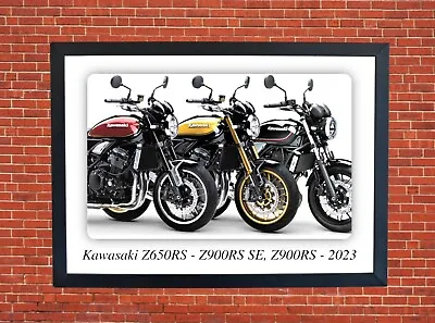 Kawasaki RS Motorcycle Motorbike A3 Size Print Poster On Photographic Paper • £9.99