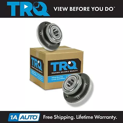 TRQ Rear Wheel Bearing Hub Assembly Pair Set Of 2 For Volvo 850 V70 C70 S70 • $74.95