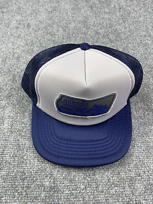 Vintage Trucker Hat Snapback Cap Mesh Trucker Patch Trucking Company Hauling 90s • $19.99