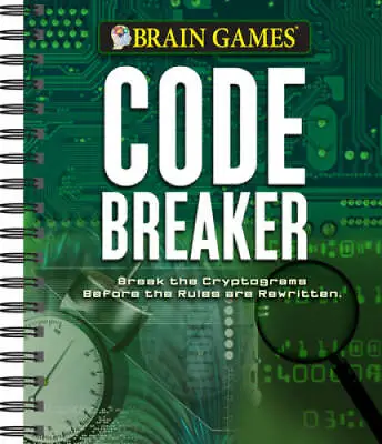 $3.95 • Buy Brain GamesÂ® Code Breaker - Spiral-bound - VERY GOOD