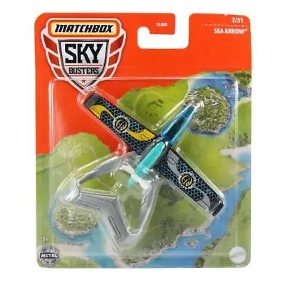 £10.97 • Buy Matchbox Skybusters Sea Arrow Diecast Plane 1:64 Scale