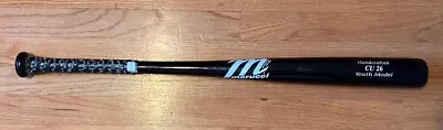 Marucci Handcrafted CU26 Youth Model Wood Maple Bat 30  24oz With Lizard Grip • $50