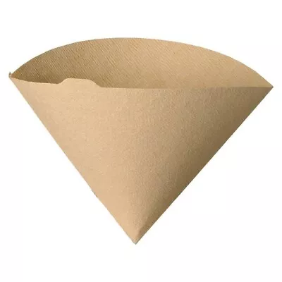 Hario V60 Unbleached Coffee Paper Filter 100 Pack Cone Shaped 02 Natural • $19.50