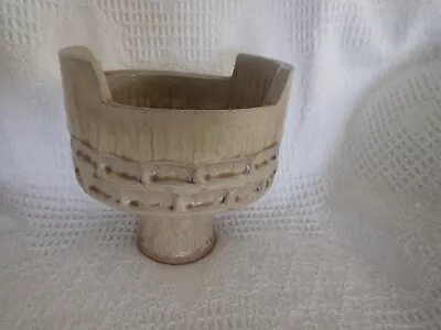 Studio Pottery Container -   Ikebana Flower Arranging - Unusual Shape • £38