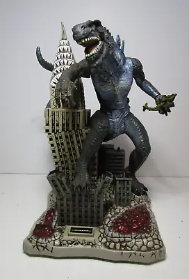 Vtg 1998 Godzilla Animated Figure Electronic Trendmasters Coin Piggy Bank • $26.95