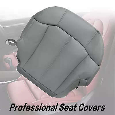 1999 2000 2001 2002 For Tahoe Suburban Driver Bottom Seat Cover PEWTER Gray • $20.09