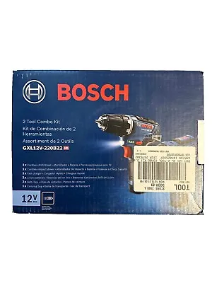 🔥Bosch 2-Tool 12V Brushless Power Tool Combo Kit With Soft Case With Battery • $155.97