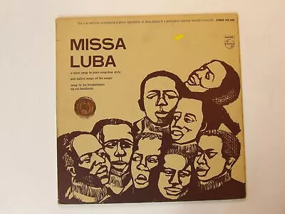 Les Troubadours Du Roi Baudouin:  Missa Luba  1963 EX U.S Gatefold LP + Booklet • £14.99