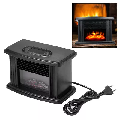 1000W Infrared Electric Fireplace Insert Stove Heater 3D Log Flame Effect EU • £38.98