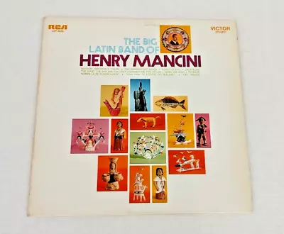 The Big Latin Band Of Henry Mancini Vinyl Record Album Vintage LP 1968 RCA • $16.47