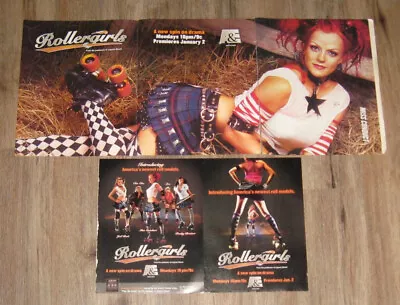 Rollergirls ADs Miss Conduct Original Magazine Pages PHOTO Advertisements • $25