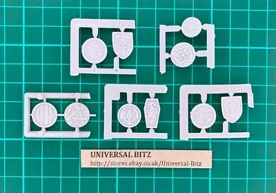 Warhammer Citadel Empire Bret Fighter Shields X 12 R On Sprue 1992 RARE OOP D8 F • £7.99