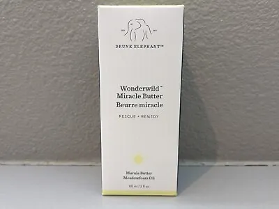 NEW Drunk Elephant Wonderwild Miracle Butter Moisturizer - Full Size 2 Oz SEALED • $24.99