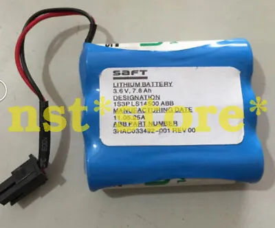 For SAFT 1S3P LS14500 3.6V 7.8Ah 3HAC033492-001 Battery • £55.31