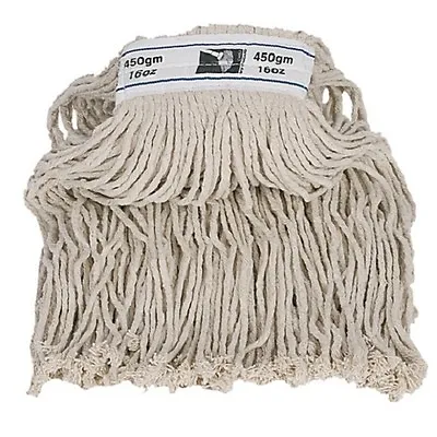 1 5 Or 10 Kentucky Mop Heads 16oz Pure Cotton Yarn Cleaning Deck Swabs • £9.50
