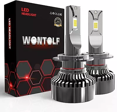  H7 LED Headlight Bulbs 120W 20000LM High Power Super Bright H7 LED 6000K • $69.55