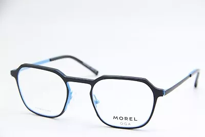 New Morel Oga 10194o Nb02 Black Blue Authentic Eyeglasses 51-22 • $132.61