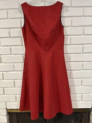 Red Taffeta Fit And Flare Dress - Vintage Isaac Mizrahi For Target- Size 4 • $4.56