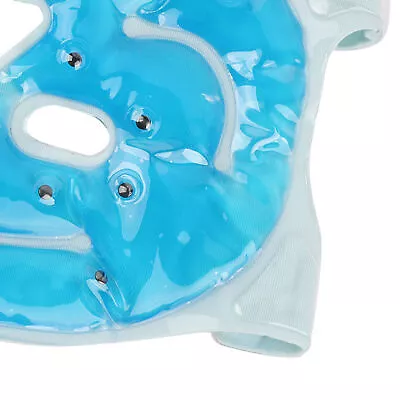 Cooling Ice Gel Facial Pack Reusable Hot Cold Compress Magnet Gel Face Eye Pa • $12.74