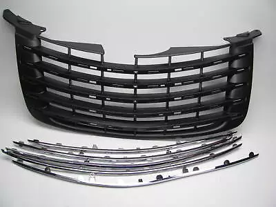 NEW - AFTERMARKET Front Grill Black / Chrome CH1200292 For 2006-2010 PT Cruiser • $84.88