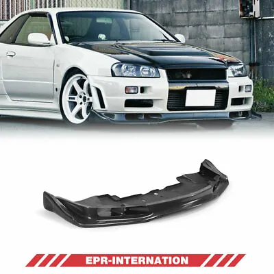 For Nissan Skyline R34 GTR Carbon Fiber AS Style Front Lip With Undertray • $3070