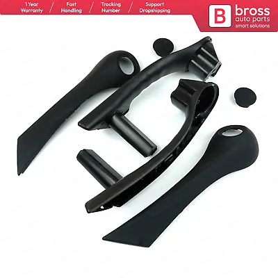 BDP794 Front Inner Door Handle Grip Black 7701475315 16 For Renault Megane MK2 • $35.70