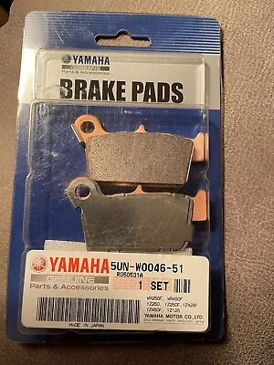 OEM Yamaha Brake Pads 5UN-W0046-51-00 04-05 YZ125 YZ450 WR250 WR450 • $23.50