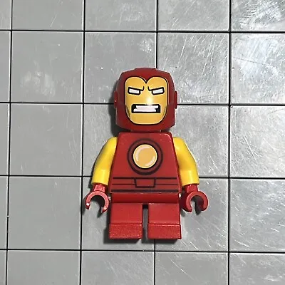 LEGO IRON MAN MIGHTY MICRO Minifigure MARVEL Set 76072 Figure Sh362 B8 2 • $14.99