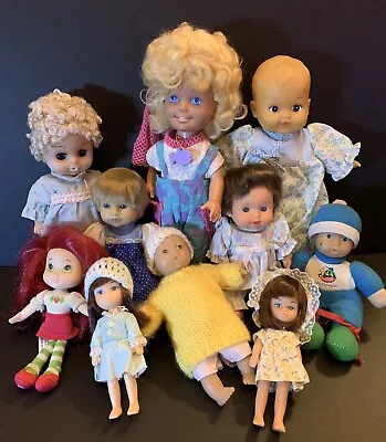 Bulk Lot 10 Vintage Dolls 1970s 80s Collectible Dolly Surprise Italy Berenguer • $45