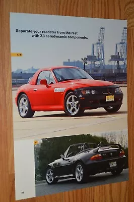 1999 Bmw Z3 Roadster Original Dealer Advertisement Print Ad-99 Aerodynamic Kit • $9.99