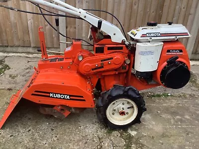 Kubota At70s  Petrol Rotavator Garden Tractor Tiller Excellent Order • £995